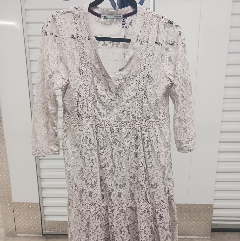 Maurices Womens Lace Dress XS Fairy Crochet